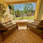 Le Majoral Quiet 5 Mins Walking From Historic Town, Garden, Covered Terrace, Parking, Air Cond, Private Parking, Fiber Апартаменты