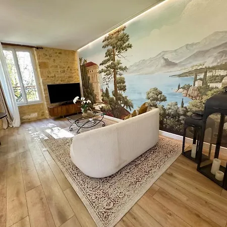 Apartamento Le Majoral Quiet 5 Mins Walking From Historic Town, Garden, Covered Terrace, Parking, Air Cond, Private Parking, Fiber *