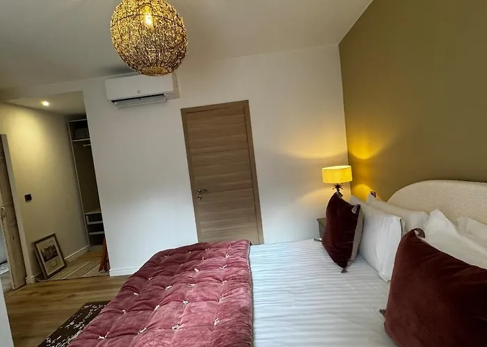 公寓 Le Majoral Quiet 5 Mins Walking From Historic Town, Garden, Covered Terrace, Parking, Air Cond, Private Parking, Fiber 萨尔拉拉卡内达